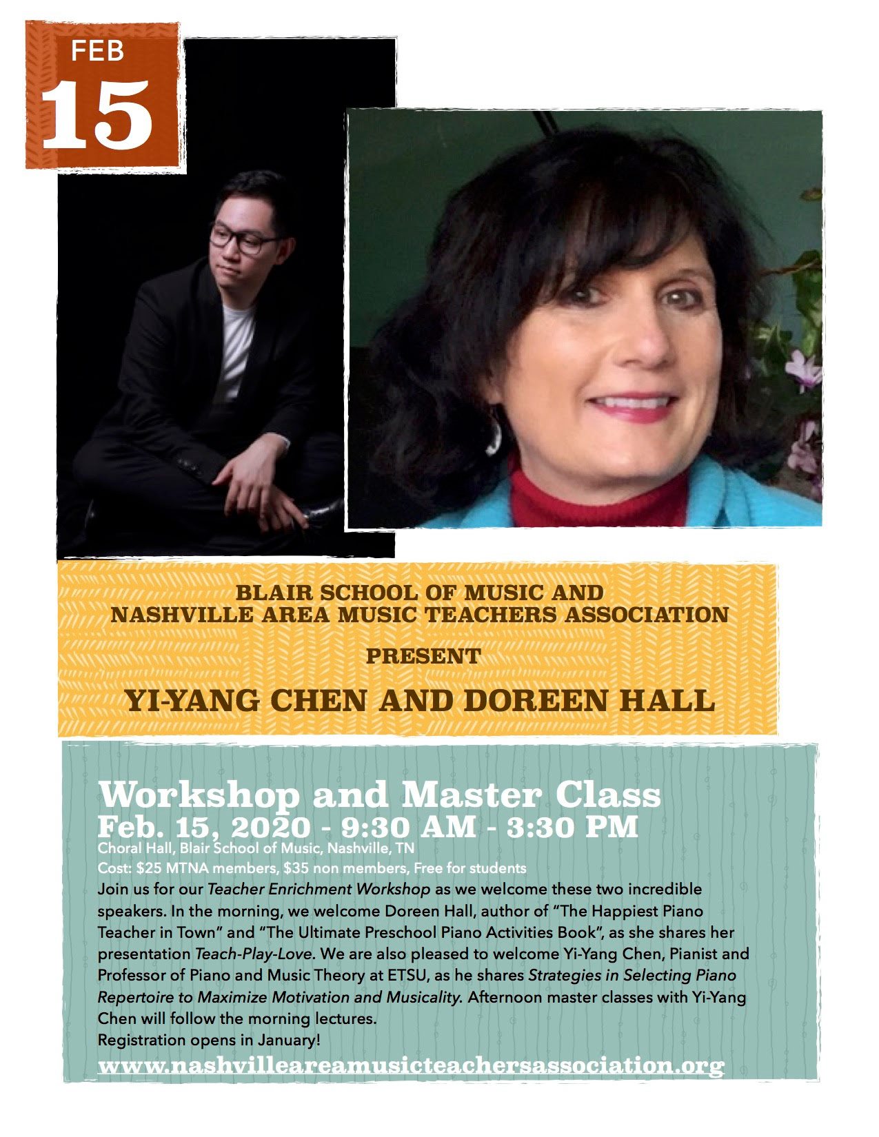 Workshop and Masterclass at Vanderbilt University