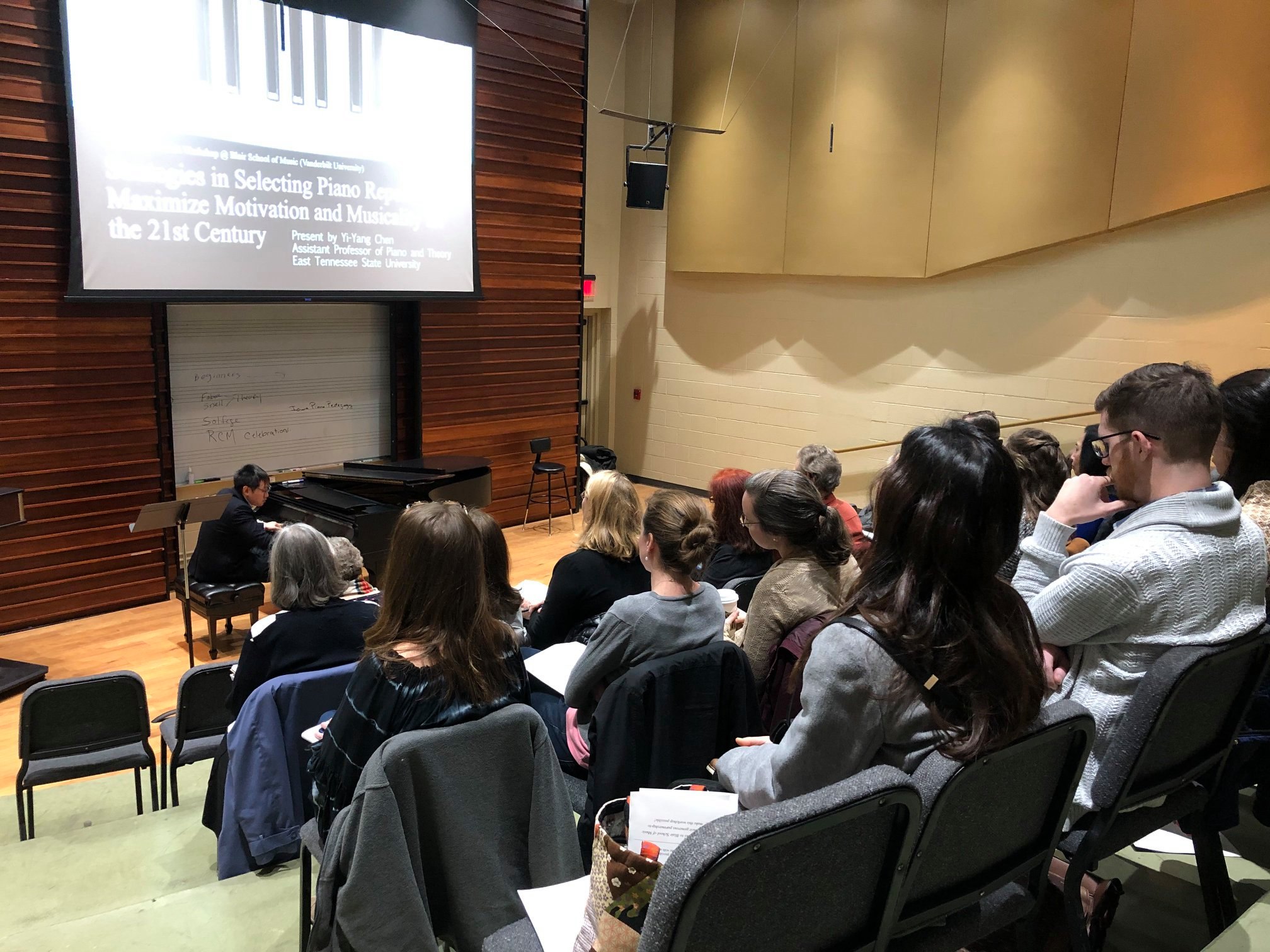 Workshop and Masterclass at Vanderbilt University